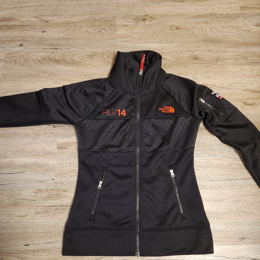 New, no tags, TNF Olympic track jacket, w's small
